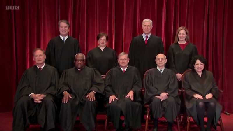 NEWSCASTER: - Today in a landmark ruling