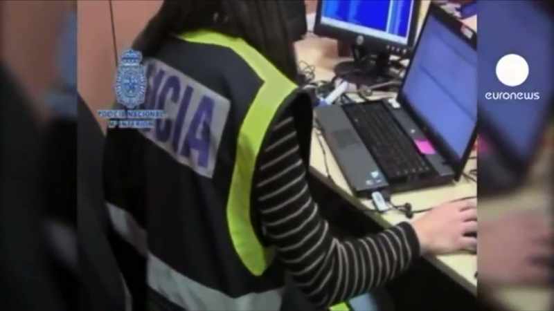 Newscaster: Twenty-five members of Anonymous