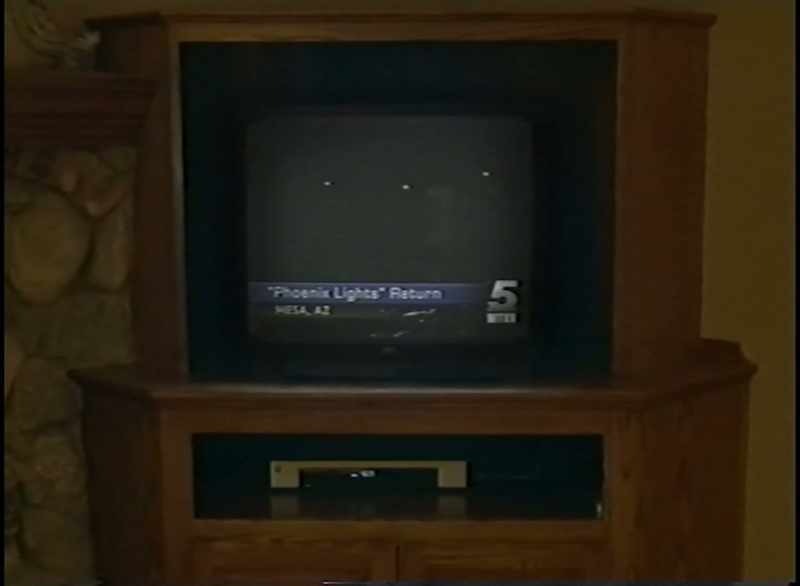 NEWSREADER (on TV): ...phenomenon has returned
