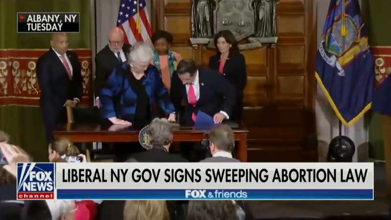 NEWSWOMAN: New York passing a sweeping abortion law