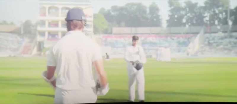 Next batsman is captain Ravinder