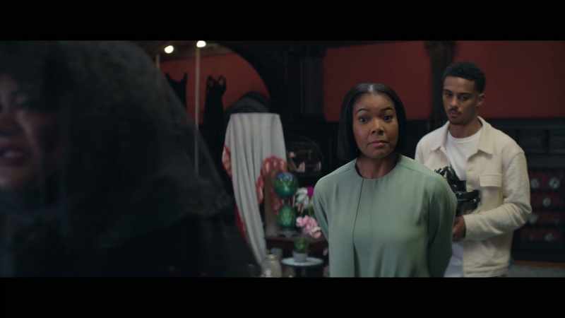Next to my poor, beautiful baby, Taraji