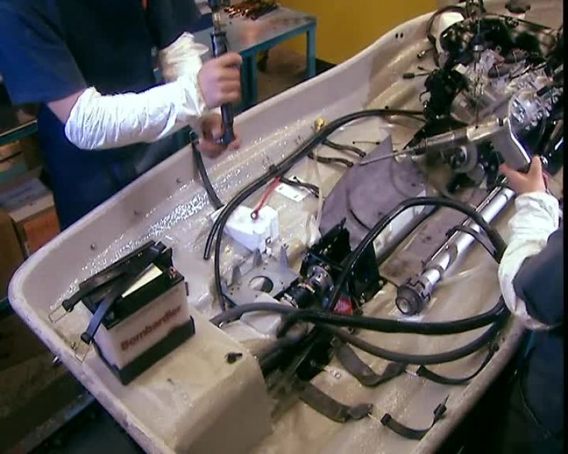 NEXT, THEY INSTALL THE JET PUMP
