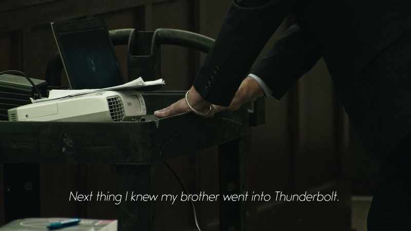 Next thing I knew my brother went into Thunderbolt