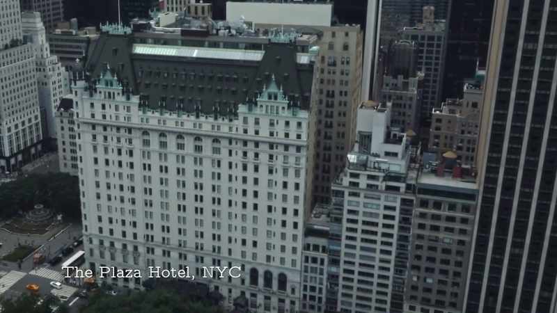 Next thing I know, at The Plaza Hotel