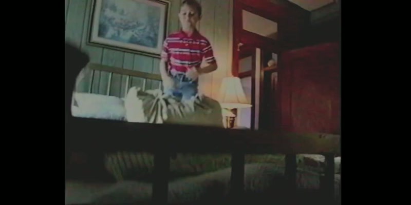 Next thing you know, you know,I'm throwing dropkicks on my parents' bed
