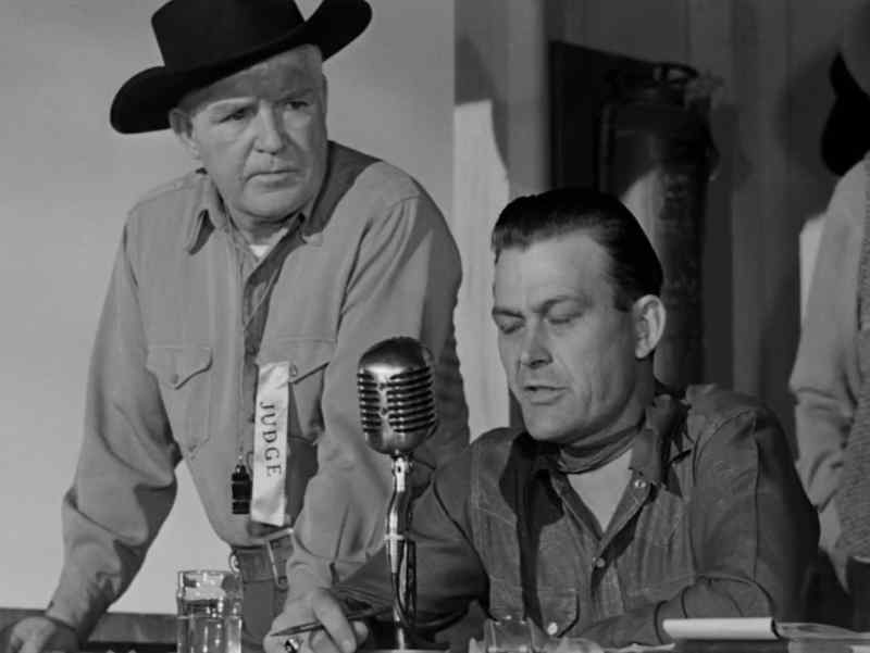 'Next will be saddle bronc riding.'