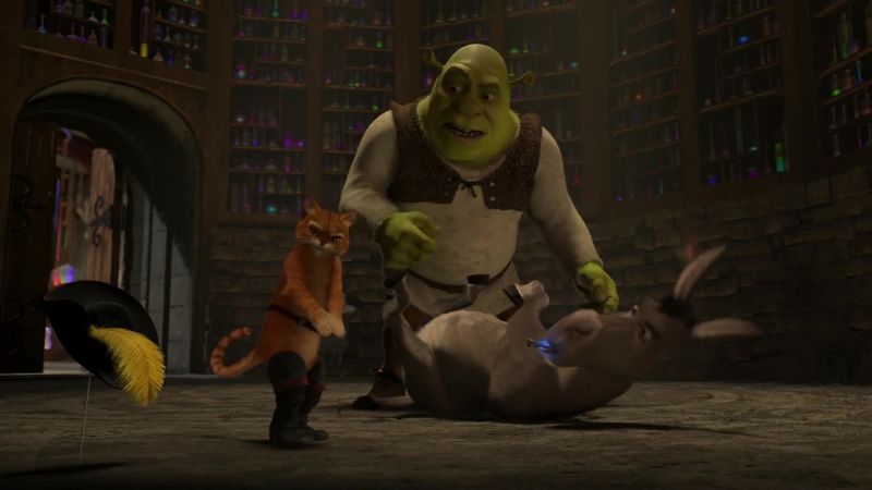 Nice catch, Donkey!