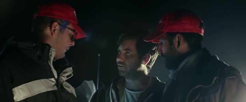 Nice hats. Look, right, I'm just on the phone to Dave