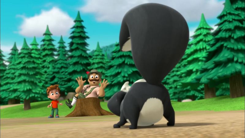 Nice skunk