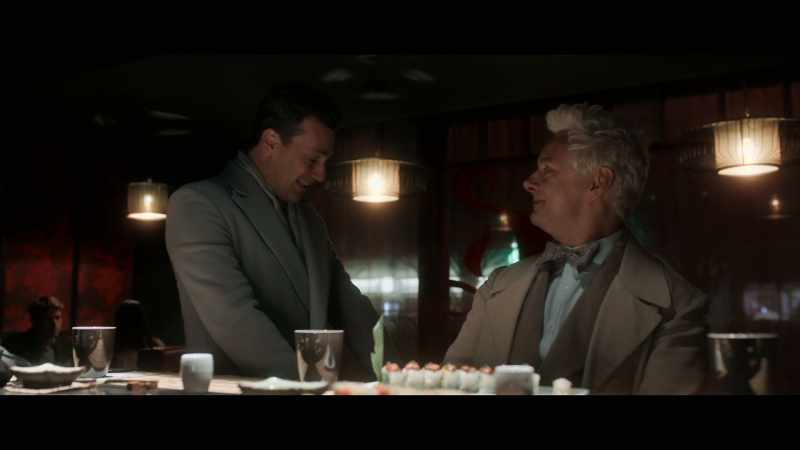 Nice suit. - Yes, I like the clothes