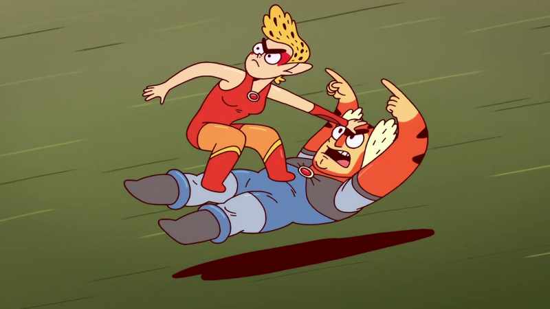 Nice try! You can't keep the ThunderCats... [GRUNTS]