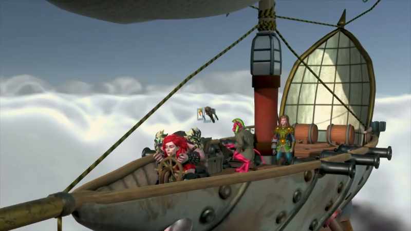[NICKY] Do you know, we've spent 34 hours on blimp travel?