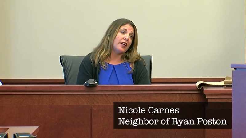NICOLE CARNES: This summer, she came to my door