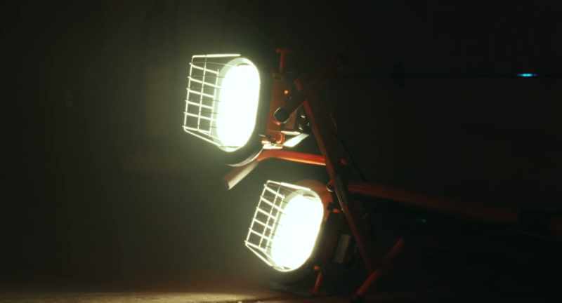 (night light buzzing)