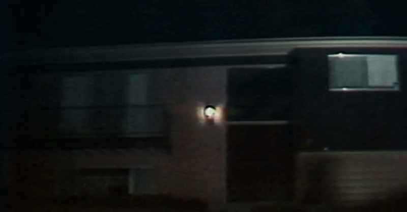 Nighttime at the kents' home in bountiful