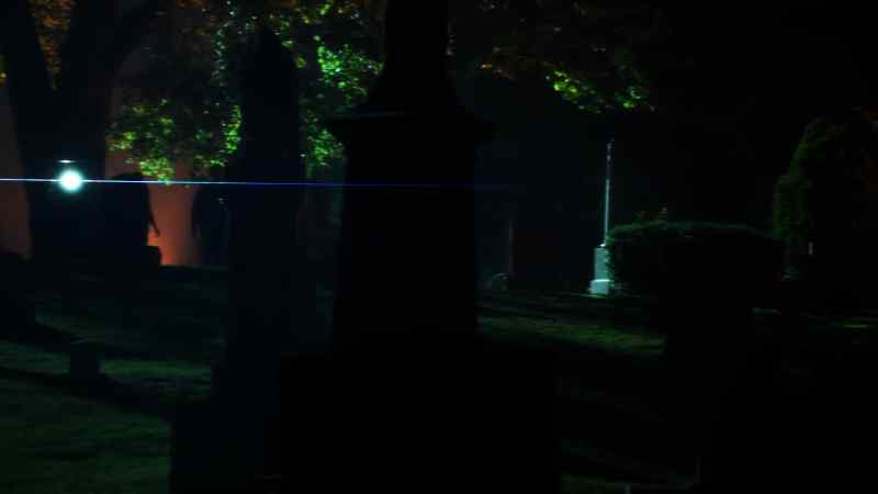 NIKITA: The Engineer kept his super-secret decoder ring in a cemetery?