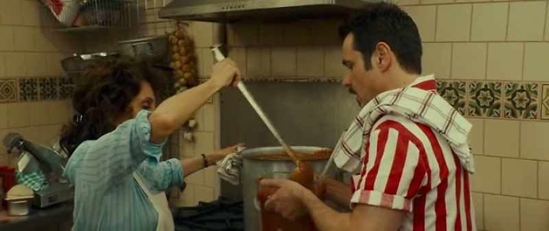NIKKI: See the good-looking guy there, tasting the sauce?