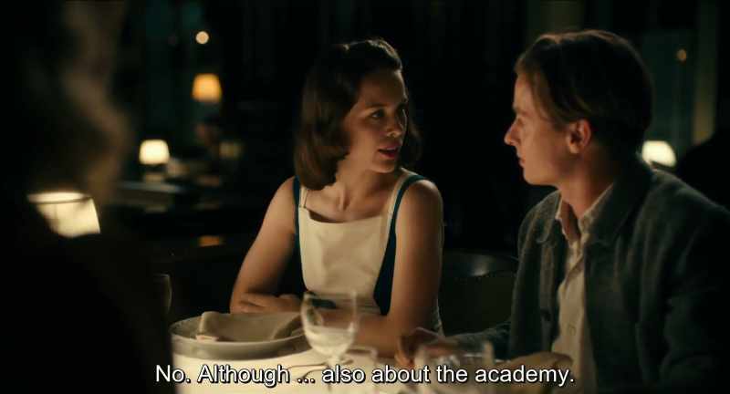 No. Although... it's also about the academy
