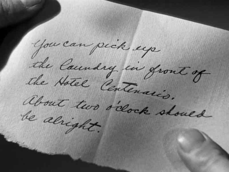 No bad news, I hope? - Johnny, she left with