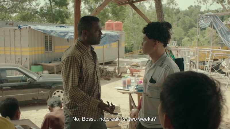 No, Boss... no break for two weeks?