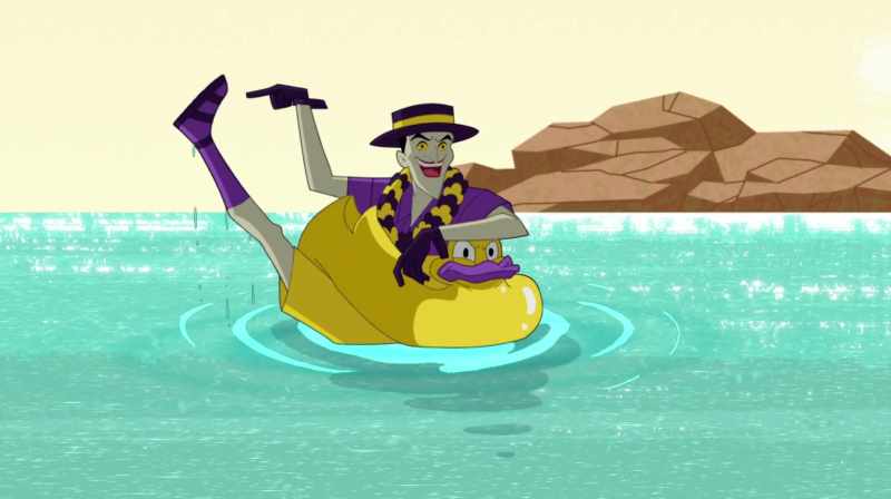 No boy footsies on the island. (CHUCKLES)