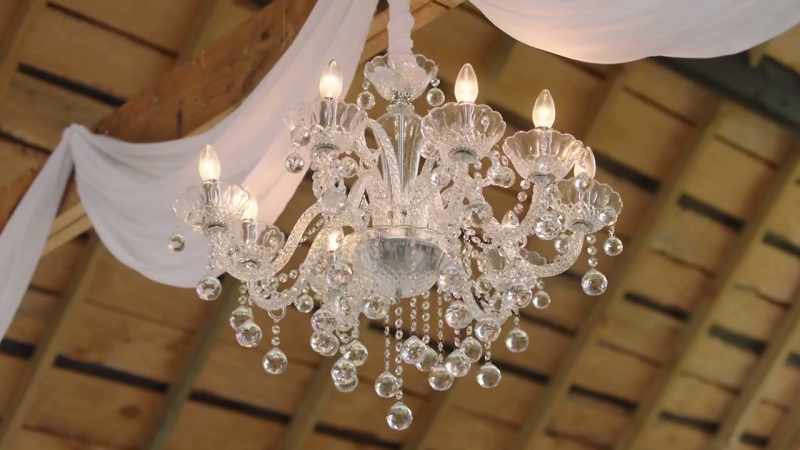 No chandeliers. - Quaint?