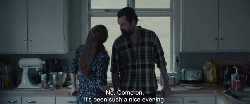 No. Come on, it's been such a nice evening