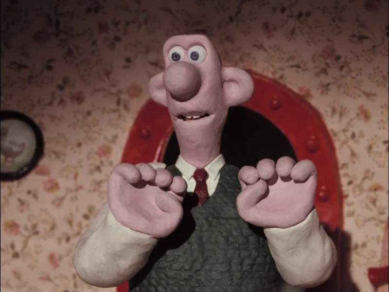 No crackers Gromit We've forgotten the crackers
