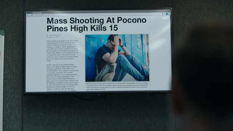 No doubt Doug was traumatized by the shooting