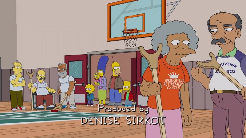 No fair. The other team's got a ringer