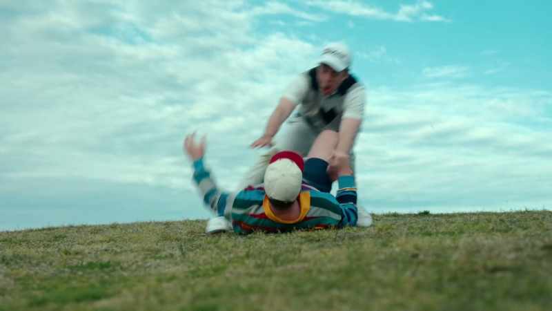 No! Get off! - Get off of me!