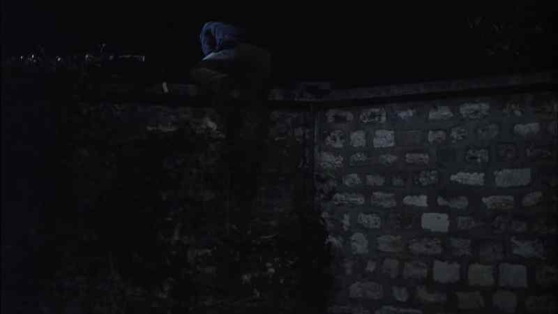 No, he go... over the wall