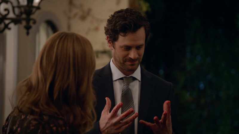 No, he was gushing blood