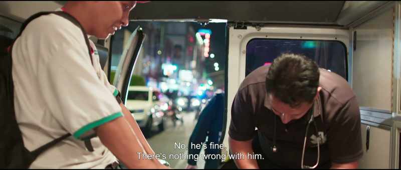No, he's fine. There's nothing wrong with him