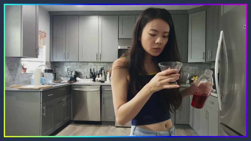 No, I am pouring whiskey
