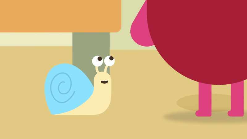 No! I stuck in goo