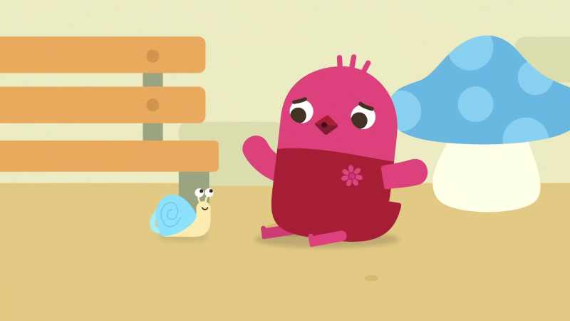 No! I stuck in goo