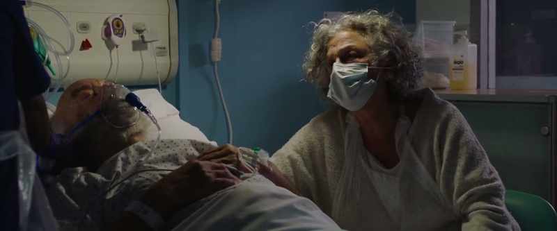 No, I want to be here when he dies