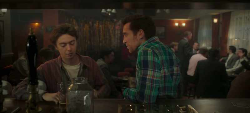 No, I'm just getting a quick pint. I didn't even know it was going on