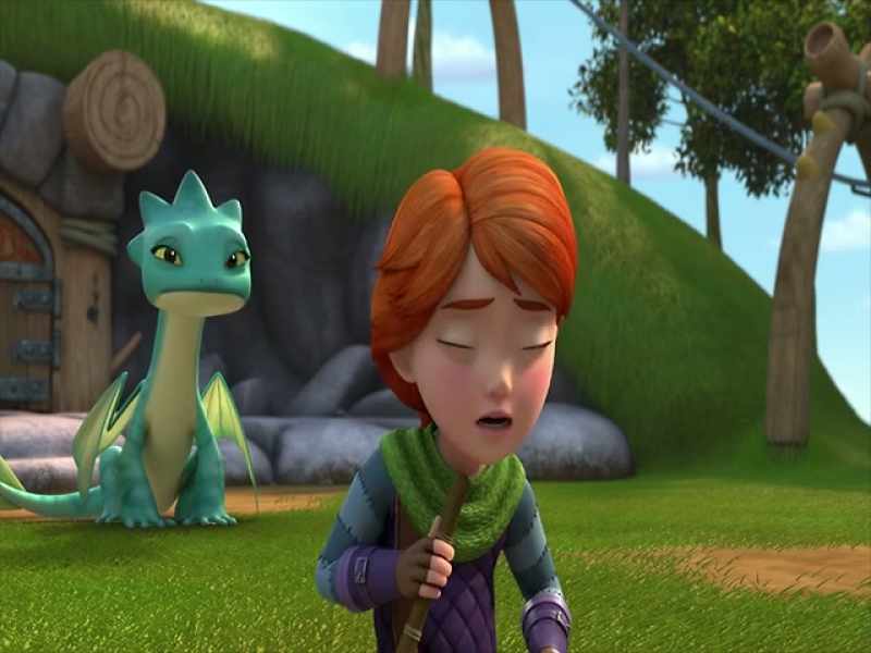 No. I'm making a note in my diary that Winger is the luckiest dragon