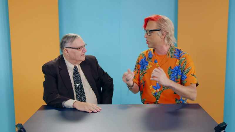 No, I'm with Sheriff Joe Arpaio