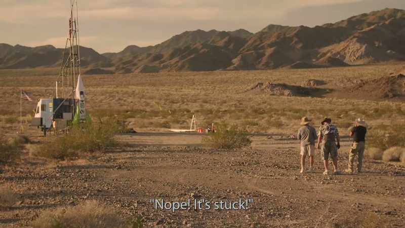 No, it's stuck. [unintelligible] - Say again