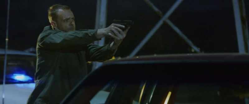 No, he just fucking put his gun