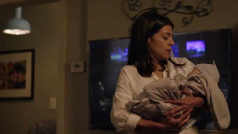 No. Just with the baby