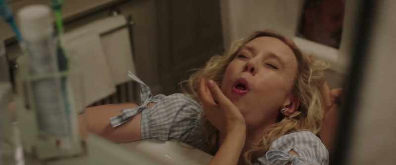 No, keep it in. -[gagging]