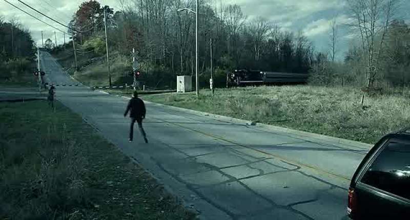No Kim There's a train a real train