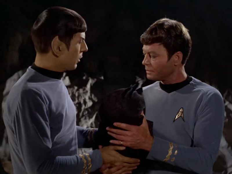 No, Mr. Spock. That isn't the way