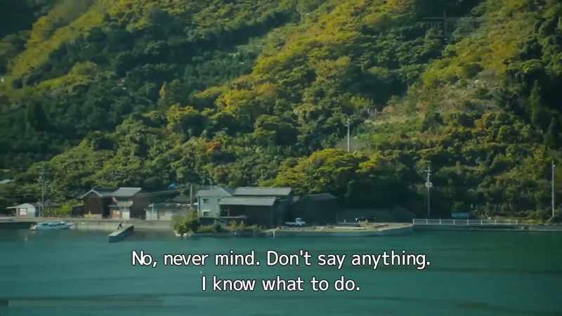 No, never mind. Don't say anything. I know what to do