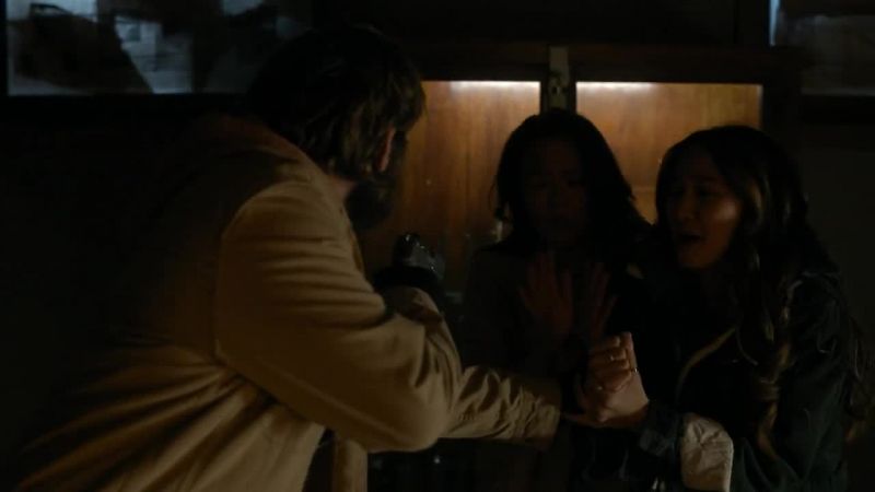 No, no. Don't touch her. No!
